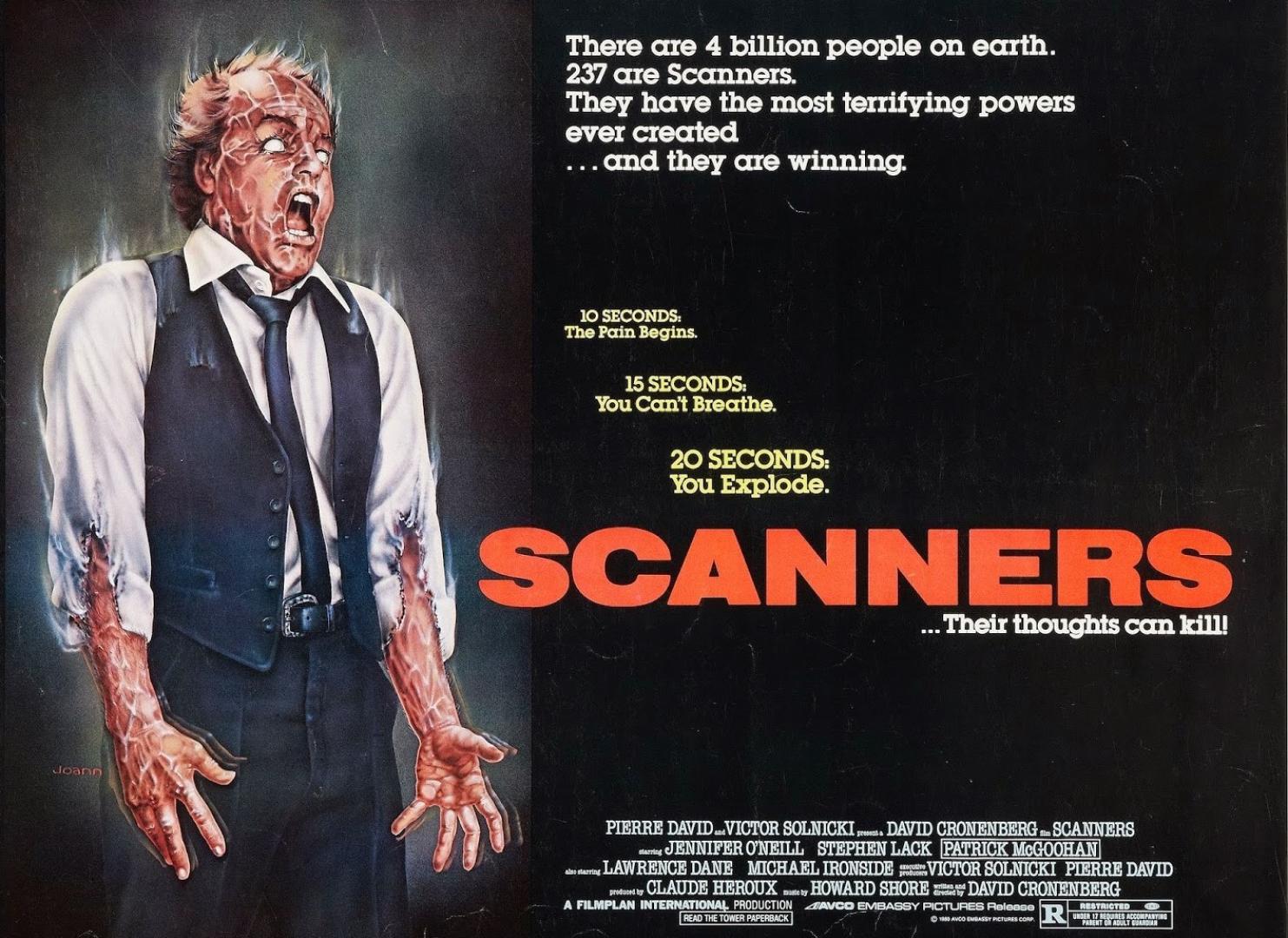 Scanners - Agyfürkészők (1981)