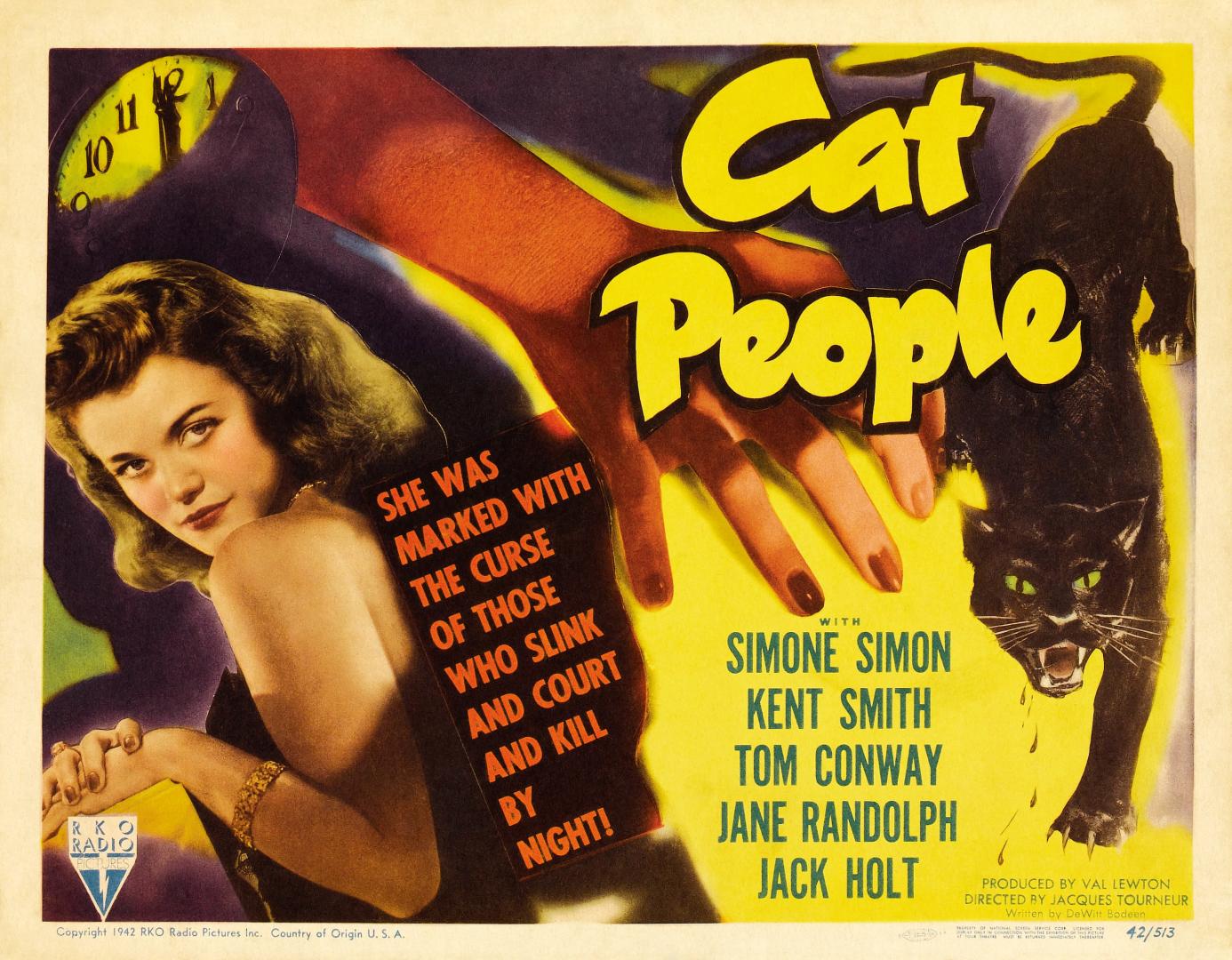 Cat People - Macskaemberek (1942) 1. kép