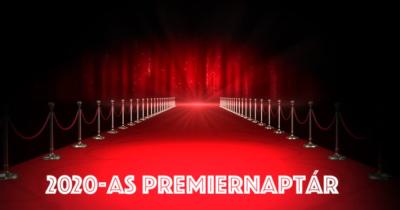 2020-as premierek - Premiernaptár - Filmek
